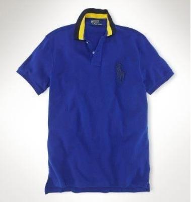 Ralph Lauren men polo shirt-short sleeve blue No.556